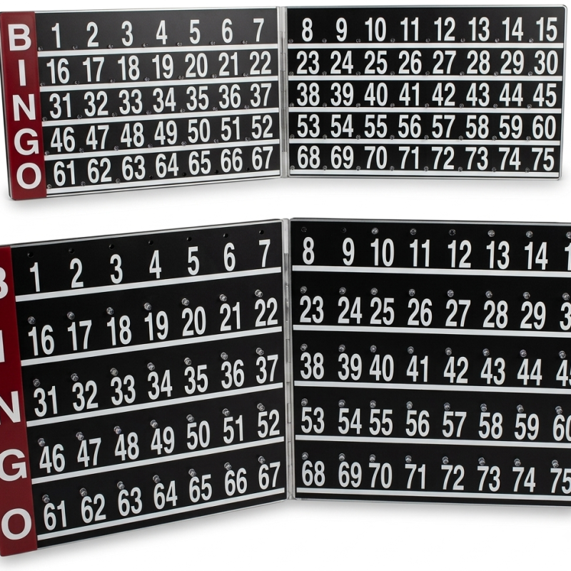 BINGO MANUAL TABLERO TABLERO NUMERAL MANUAL