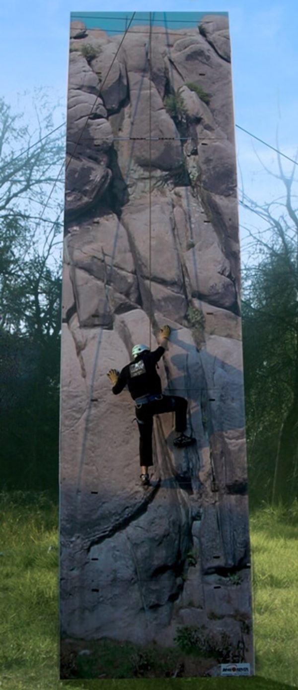 Muro de escalada sólido